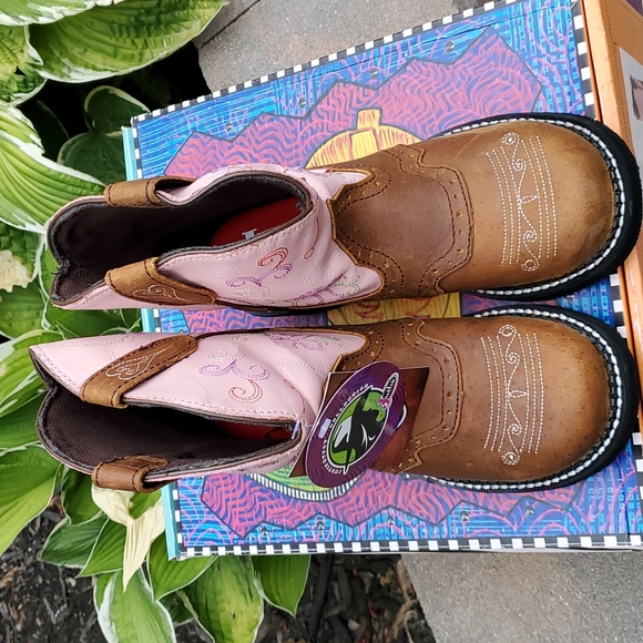 Little Girl's LightUp Cowgirl Boots - Picture 12 of 17